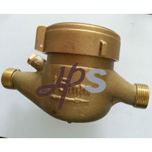 Brass water meter body for multi jet meter